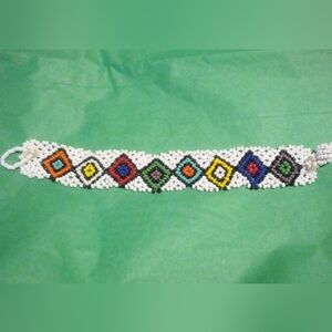 Vintage Native American Style Beaded Bracelet